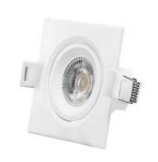 Spot Led Sq 7w 3000k 100/240v Cuadrado 25809 Sylvania