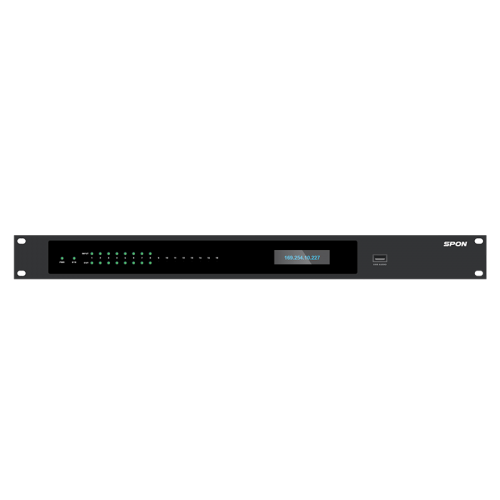 8-Channel Dante Audio Processor - SAP-F88DT